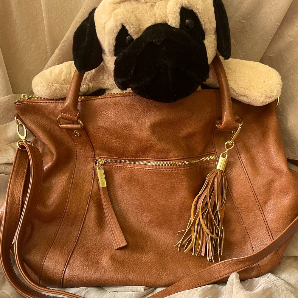 Steve Madden Faux Leather Tote